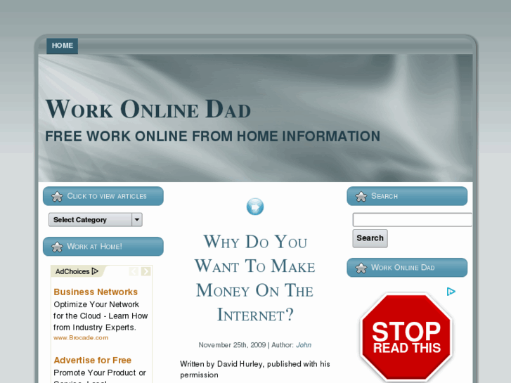 www.workonlinedad.info