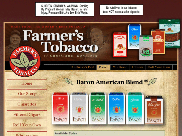 www.baroncigarettes.com