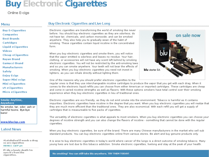 www.buyelectronicecigarettes.com