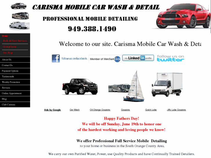 www.carismamobilecarwash.com