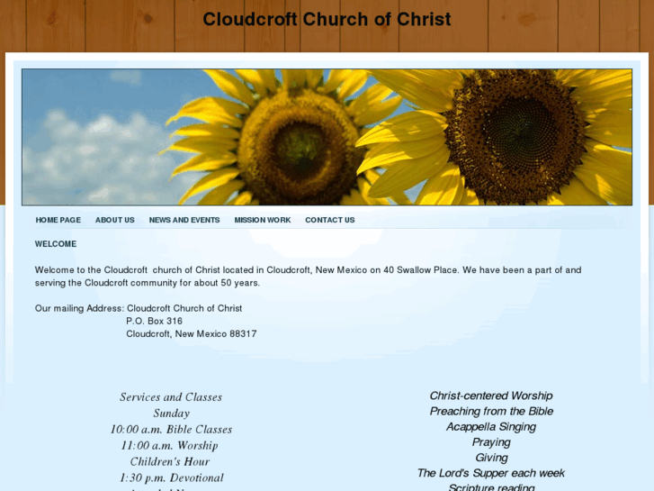 www.churchofchristcloudcroft.com