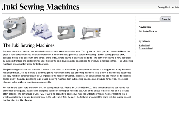 www.jukisewingmachine.info