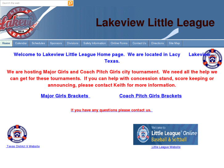 www.lakeviewlittleleague.org