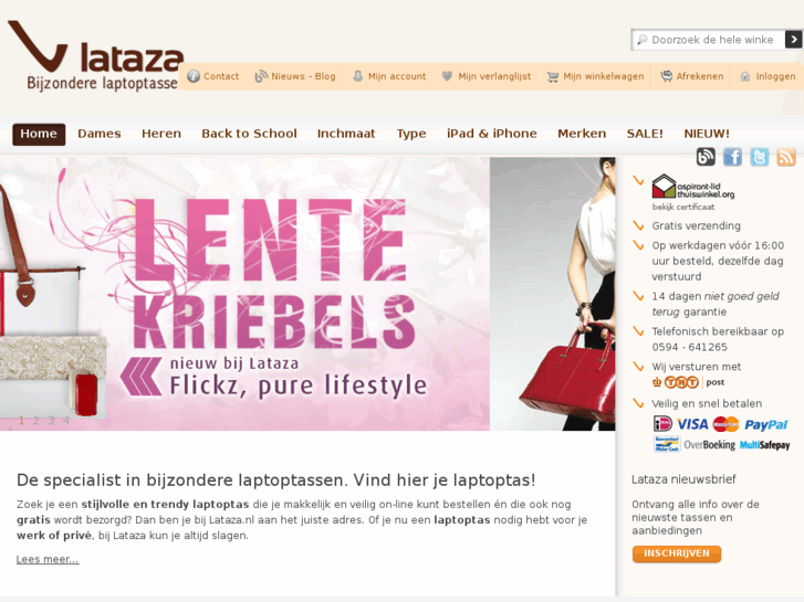 www.lataza.nl