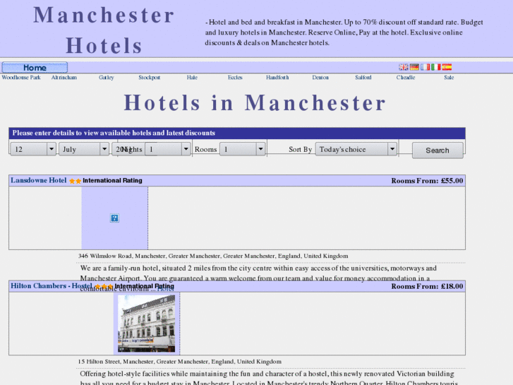 www.manchestercityhotels.co.uk