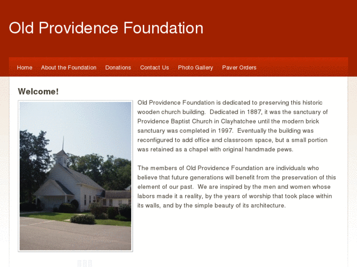 www.oldprovidencefoundation.com