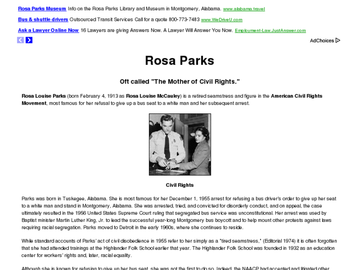 www.rosaparks.info