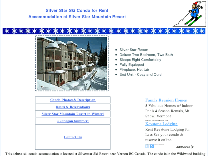 www.silverstar-ski-condo-rental.com