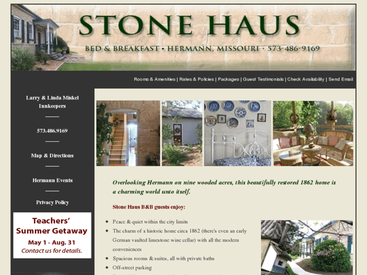 www.stonehausbandb.com