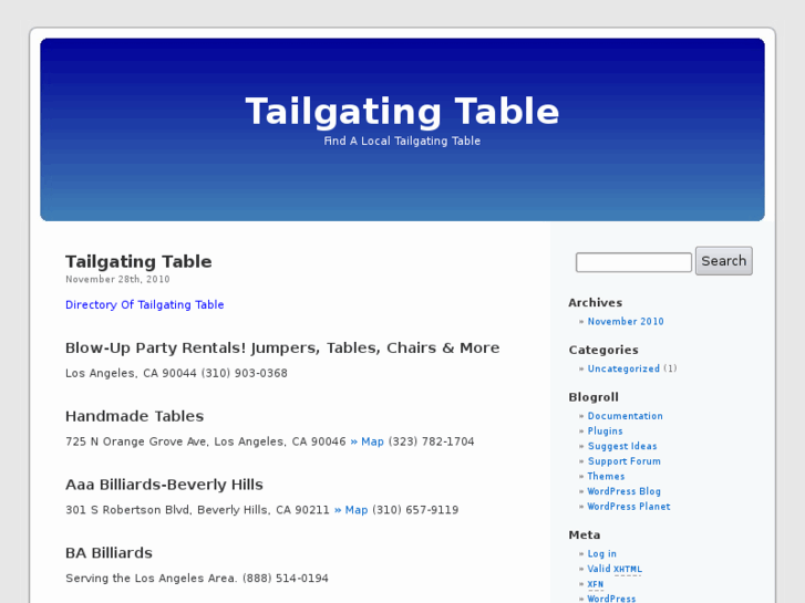 www.tailgatingtable.com