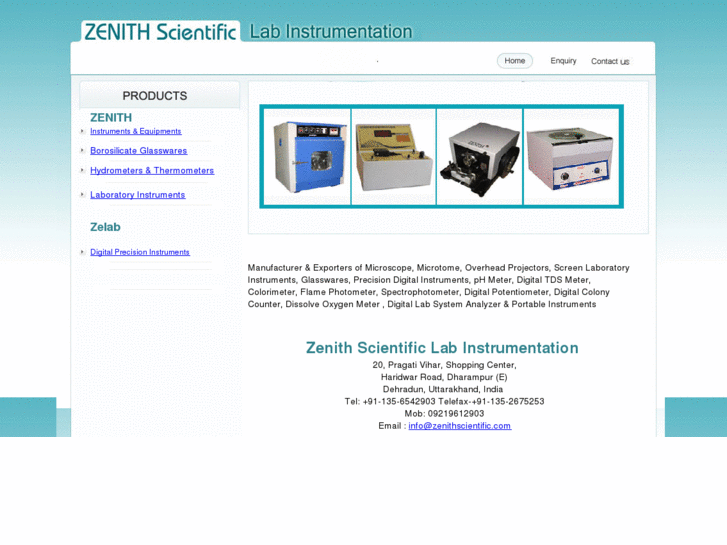 www.zenithscientific.com