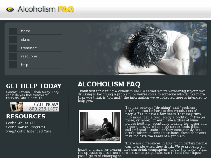 www.alcoholismfaq.net