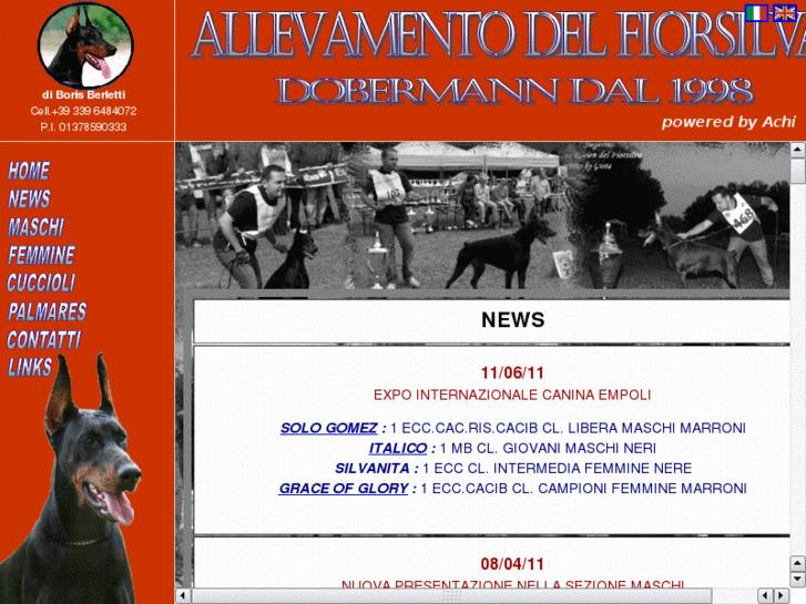 www.allevamentodelfiorsilva.com
