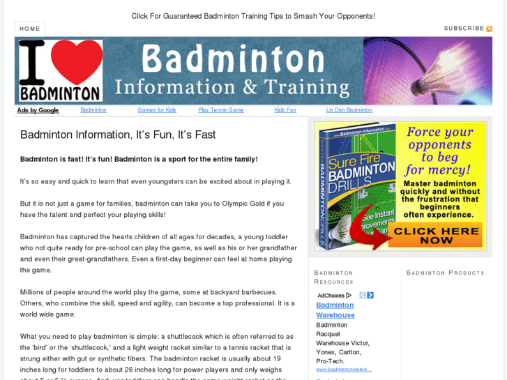 www.badmintoninfoguide.com