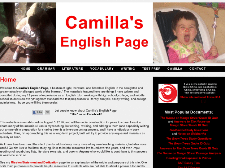 www.camillasenglishpage.org