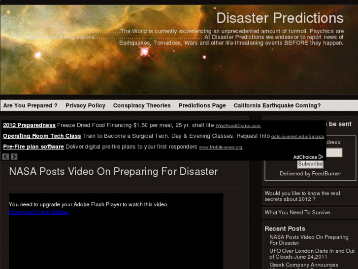 www.disasterpredictions.com