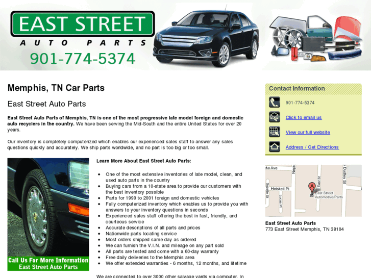 www.eaststreetautoparts.com