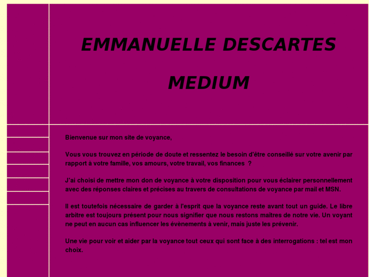 www.emmanuelledescartes.com