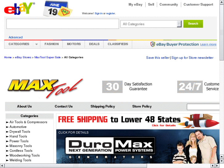 www.maxtoolsupersale.com