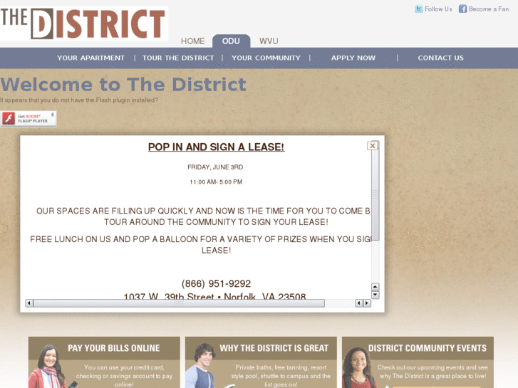 www.thedistrictodu.com