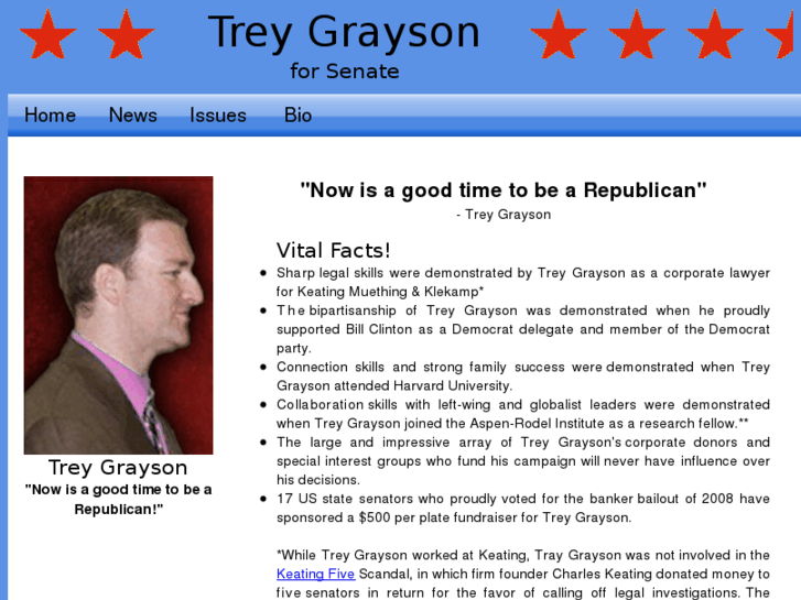 www.treygraysonforsenate.com