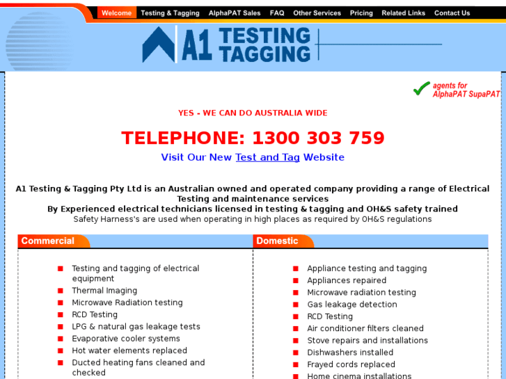 www.a1testingandtagging.com.au