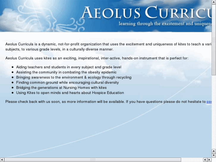 www.aeoluscurricula.org