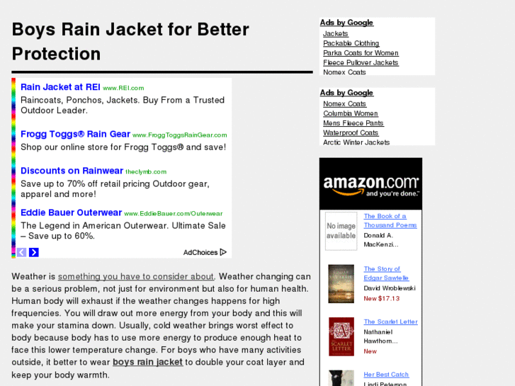 www.boysrainjacket.com