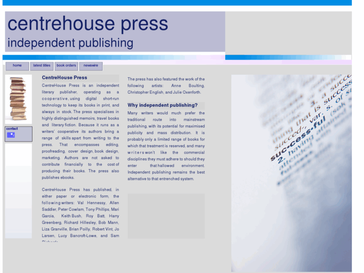 www.centrehousepress.co.uk