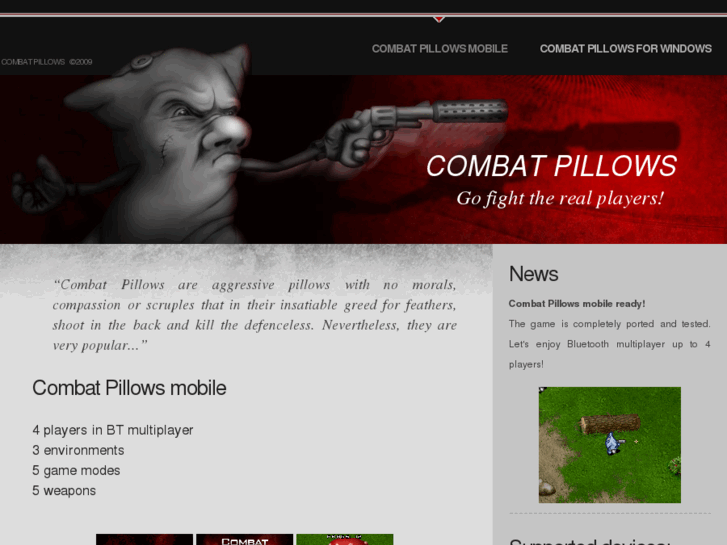 www.combatpillows.com