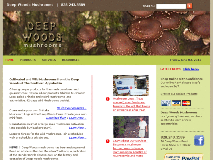 www.deepwoodsmushrooms.net