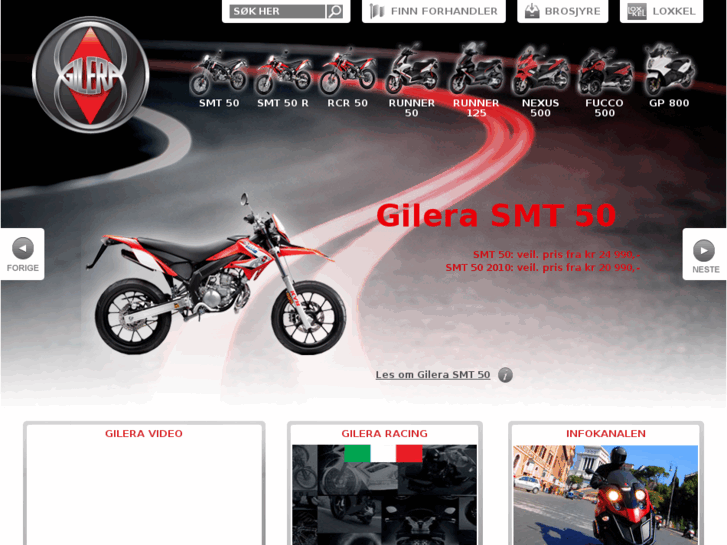 www.gilera.no