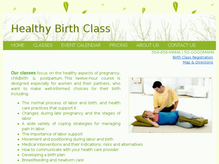 www.healthybirthclass.com