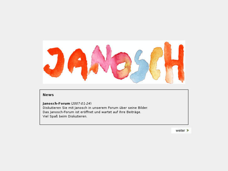 www.janosch.biz