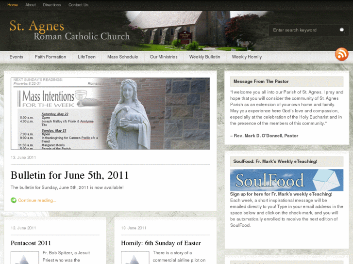 www.saintagnescatholicchurch.com
