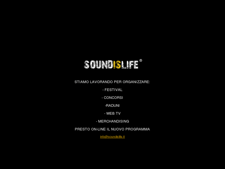 www.soundislife.it