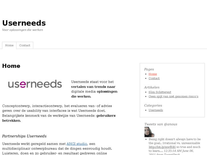 www.userneeds.nl