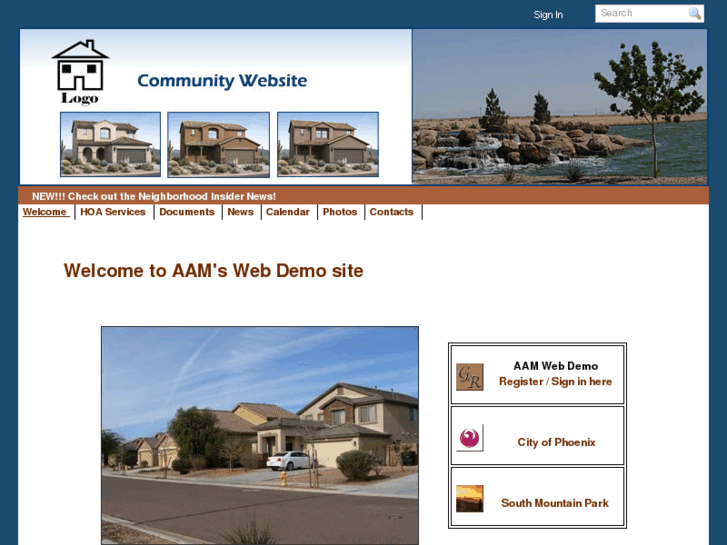 www.aamwebdemo.com