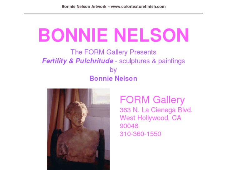 www.bonnienelsonartwork.com