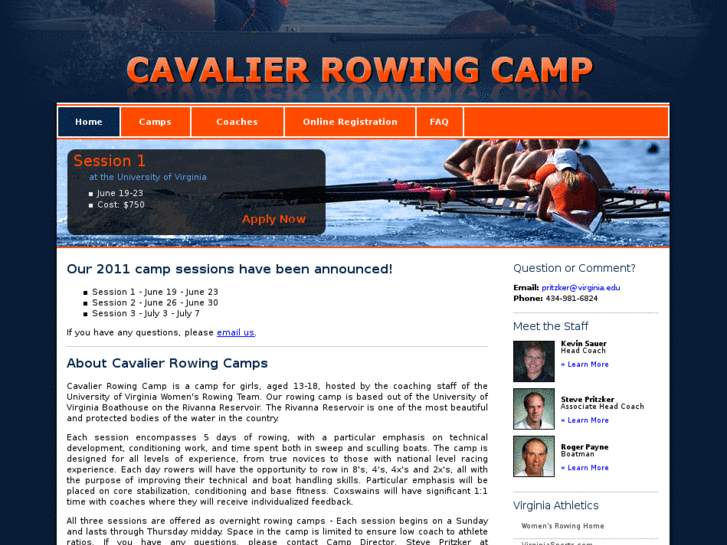 www.cavalierrowingcamp.com