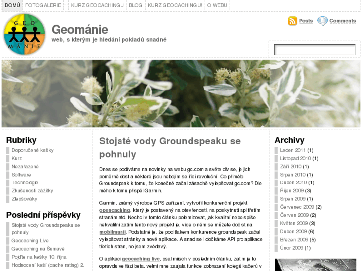 www.geomanie.cz