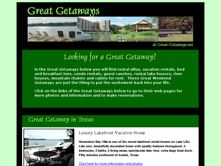 www.great-getaways.net