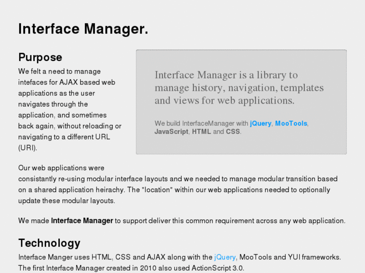 www.interfacemanager.net