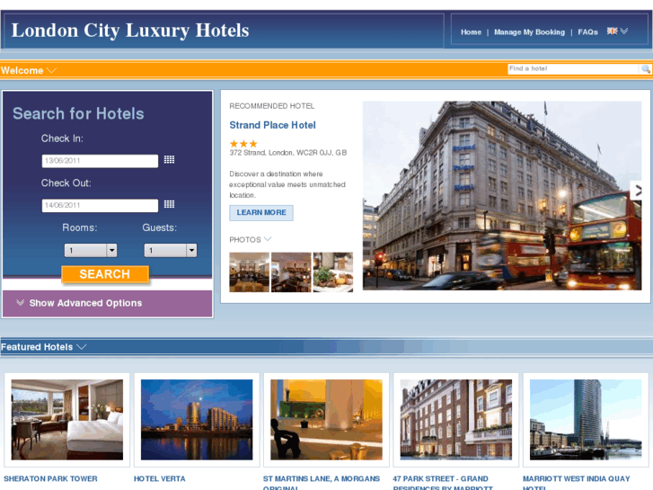 www.londoncityluxuryhotels.com