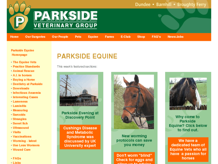 www.parksideequine.com