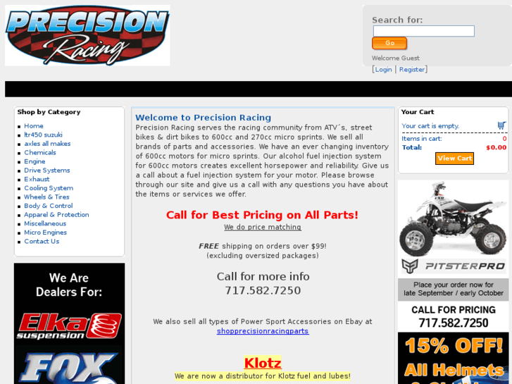 www.precisionracingparts.com