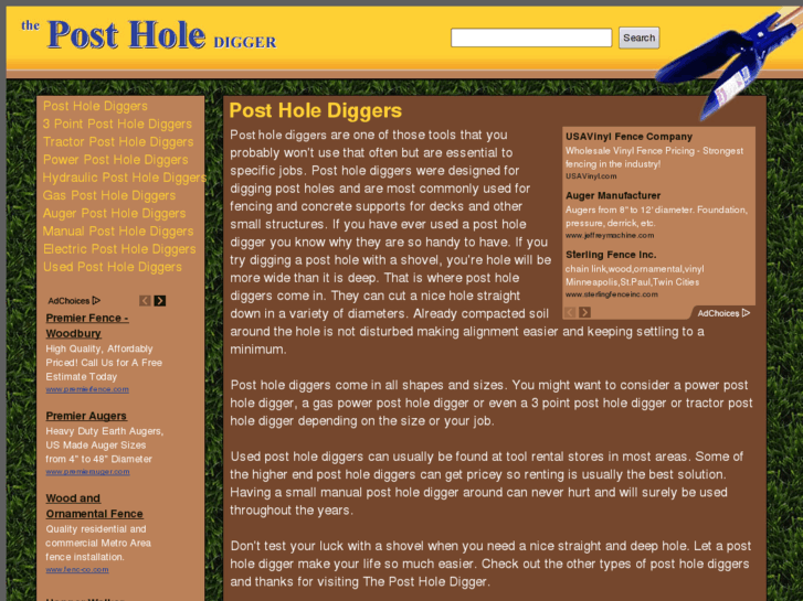 www.thepostholedigger.com