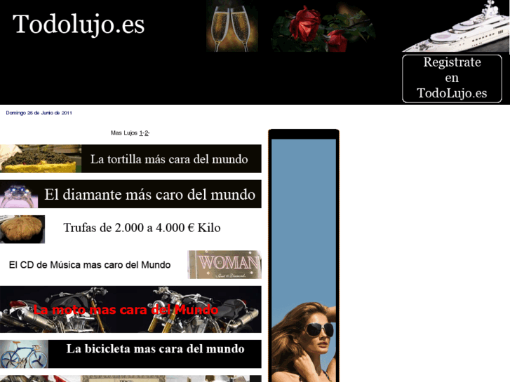 www.todolujo.es