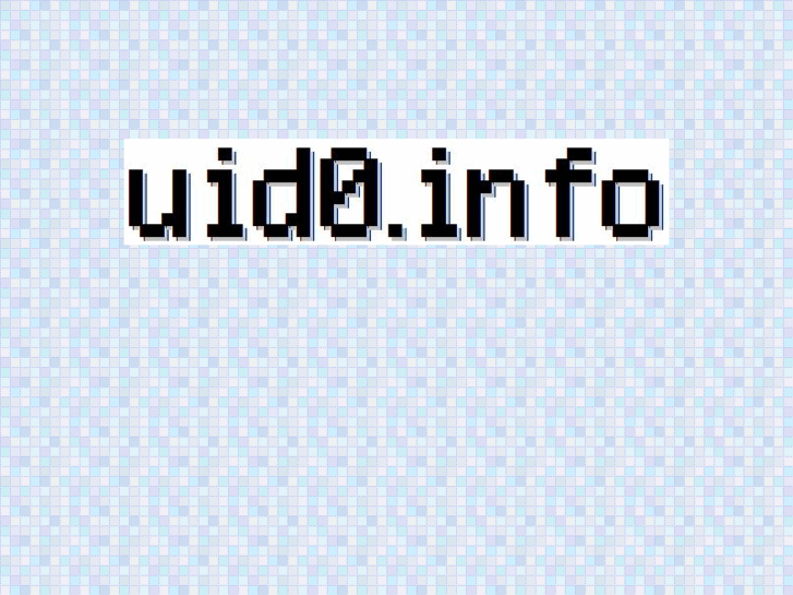 www.uid0.info
