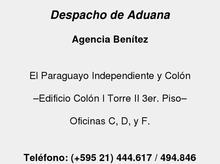 www.agenciabenitez.com